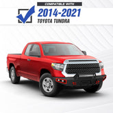 Front and Rear Brand Bumpers for 2014-2021 Toyota Tundra with Winch Plate | Yzona